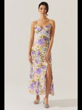 knee length dresses for ladies Maeve Pleated Midi Dress main image 0
